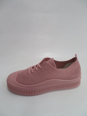 Buty sportowe damskie na płaskim (36-41) RE22 PINK