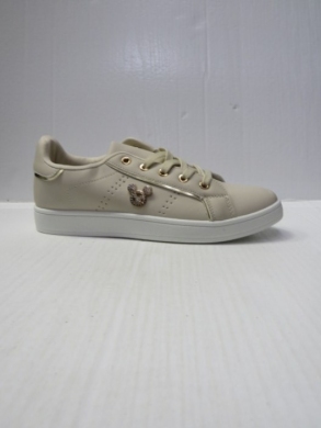 Buty sportowe damskie na płaskim (36-41) DD-322 BEIGE
