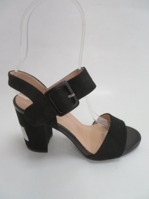 Sandały damskie na obcasie (36-40) 77-45 BLACK