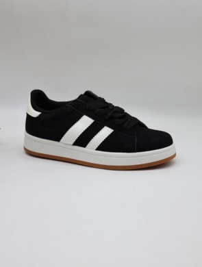 Buty sportowe damskie na płaskim (36-41) BK03 BLACK