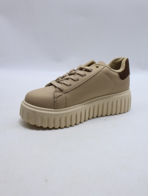 Buty sportowe damskie na płaskim (36-41) LLS-17 KHAKI