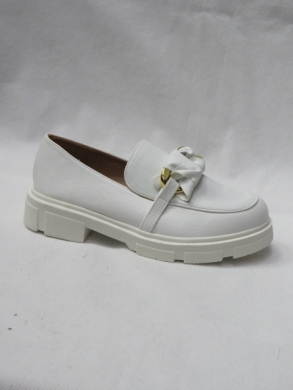 Mokasyny damskie na płaskim (36-41) JH272 WHITE
