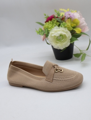 Mokasyny damskie na płaskim (36-41) L230 KHAKI