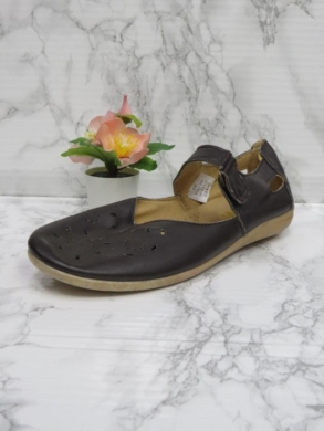 Sandały damskie na płaskim (36-42) SA03 BROWN