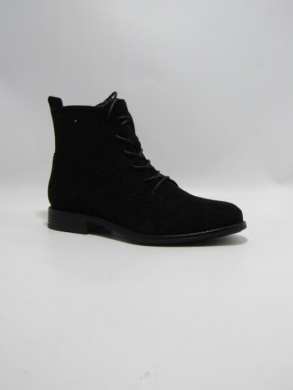 Botki damskie na płaskim (36-41) H2319-1 BLACK