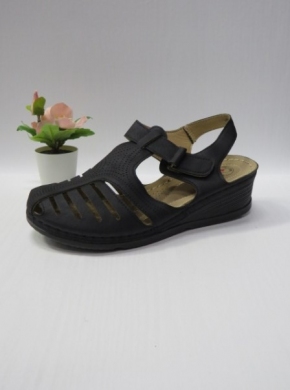 Sandały damskie na koturnie (36-41) JS2-10 BLACK