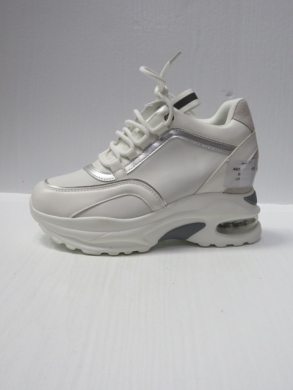 Buty sportowe damskie na koturnie (36-41) ABO-1035 WHITE