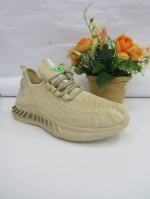 Buty sportowe damskie na płaskim (36-41) TA-18 BEIGE