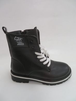 Botki damskie jesienne na płaskim (36-41) X-021-12 WHITE