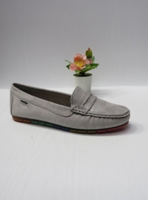 Mokasyny damskie na płaskim (36-41) GS51 GREY
