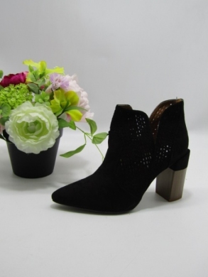 Botki damskie na obcasie (36-40) A8801 BLACK