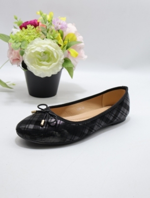 Baleriny damskie (36-42) 6209 BLACK