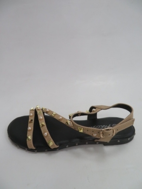 Sandały Damskie na płaskim (36-41) WL196 APRICOT