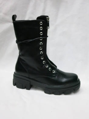 Trapery damskie ocieplane (36-41) M581 BLACK
