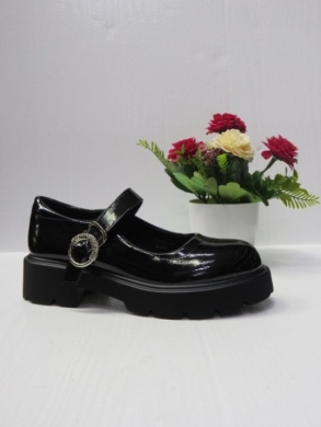 Półbuty damskie na płaskim (36-41) XYS-23601-1 BLACK