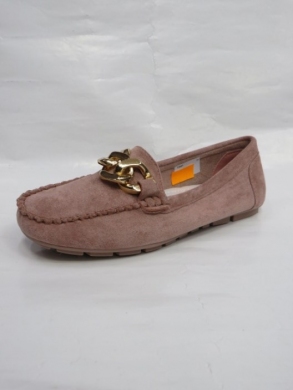 Mokasyny damskie na płaskim (36-41) 0581 PINK