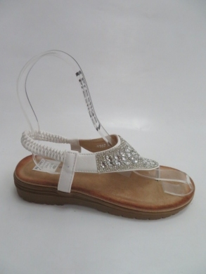 Sandały damskie na płaskim (36-41) R307 WHITE