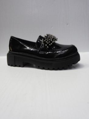 Mokasyny damskie na koturnie (36-41) 8081 BLACK