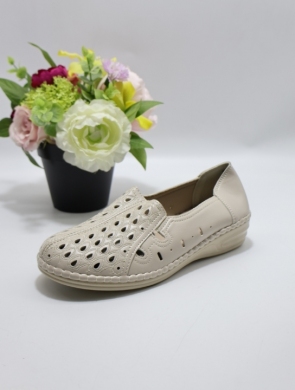 Półbuty damskie na koturnie (37-42) 7023-3 BEIGE