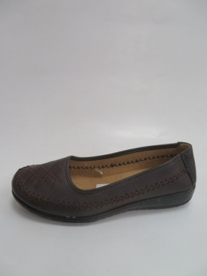 Półbuty damskie na płaskim (36-41) A80 BROWN