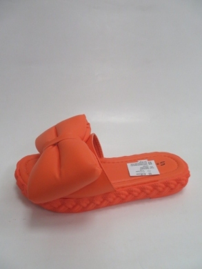 Klapki damskie na płaskim (36-41) TL8-74 ORANGE