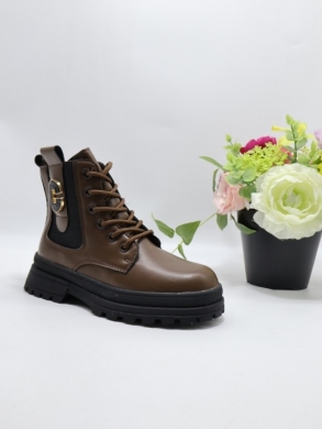 Botki dziewczęce (25-30) HB554 BROWN