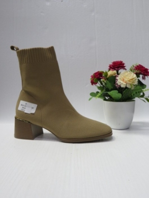 Botki damskie na obcasie (36-41) RXJ-230 KHAKI