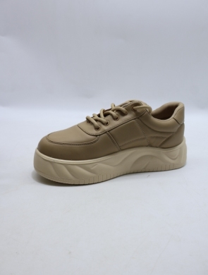 Buty sportowe damskie na płaskim (36-41) XQ26-8 KHAKI