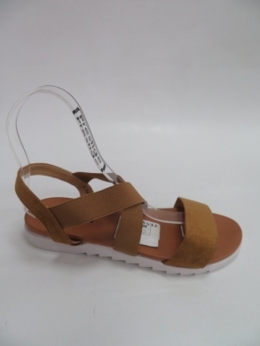 Sandały Damskie na płaskim (36-41) A-19 BROWN