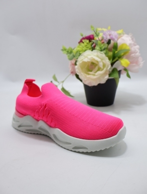 Buty sportowe damskie na płaskim (36-41) REB054 FUCHIA