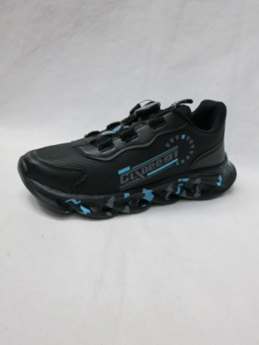 Sneakersy chłopięce (32-37) E186 BLACK/ACBLUE