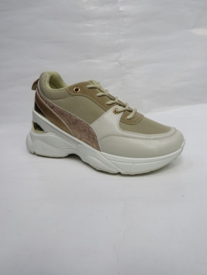 Buty sportowe damskie na płaskim (36-41) XLL-4021 BEIGE
