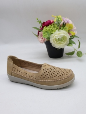 Półbuty damskie na płaskim (36-42) 6266-4 KHAKI