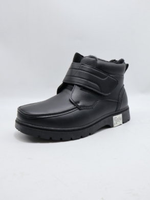 Botki męskie ocieplane (41-46) 2595-1 BLACK