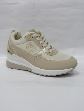 Buty sportowe damskie na płaskim (36-41) JLD-687 BEIGE