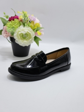 Półbuty damskie na płaskim (36-41) LP662 BLACK