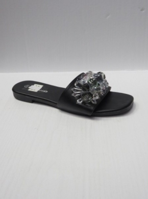 Klapki damskie na płaskim (36-41) CB171 BLACK