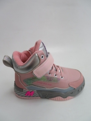 Botki dziewczęce ocieplane (26-31) P680 PINK