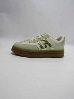 Buty sportowe damskie na płaskim (36-41) 971 BEIGE