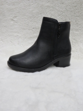 Botki damskie ocieplane na obcasie (36-41) 8263-1