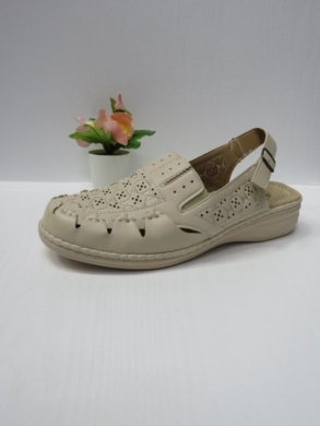 Sandały damskie na koturnie (39-43) DJ19-15 BEIGE