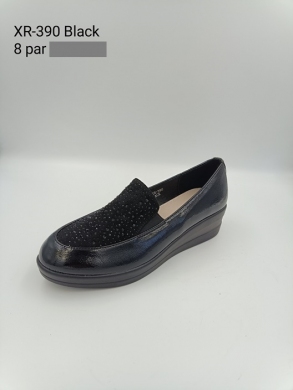 Półbuty damskie na koturnie (36-41) XR-390 BLACK