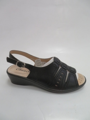 Sandały damskie na koturnie (36-42) B205R-1 BLACK