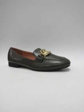 Mokasyny damskie na płaskim (36-41) W-232 GREEN