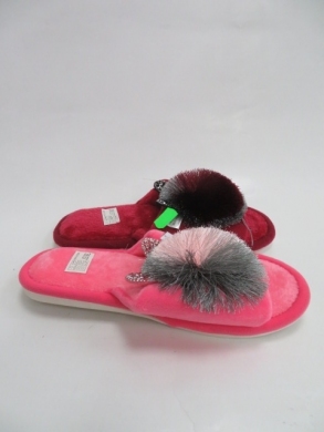 Kapcie damskie ocieplane (36-41) F-9 MIX