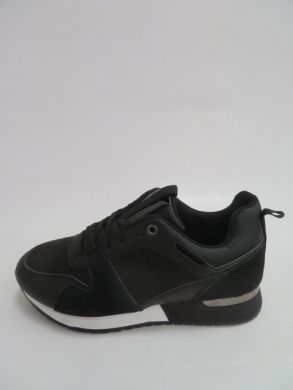 Sportowe Damskie na koturnie (36-41) 8032 BLACK