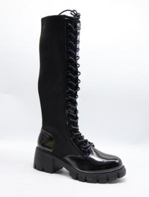 Kozaki damskie na obcasie (36-41) 888-12 VERNIS