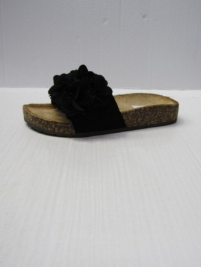 Klapki damskie na płaskim (36-41) 98-170 BLACK