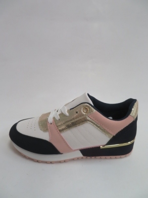 Buty sportowe damskie na płaskim (36-41) YR-85 PINK