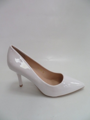 Czółenki damskie na szpilce (36-41) QL-266 WHITE